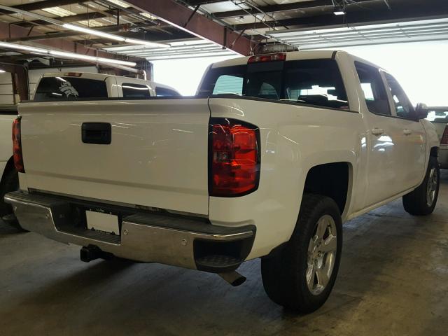 3GCUKSEJ5EG511280 - 2014 CHEVROLET SILVERADO WHITE photo 4