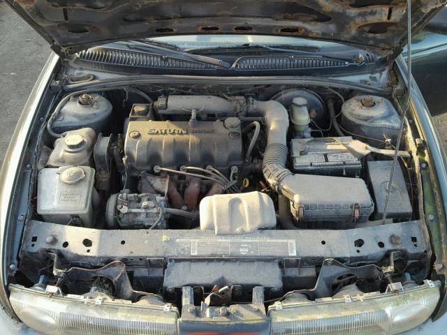 1G8ZH5282TZ263519 - 1996 SATURN SL1 GREEN photo 7