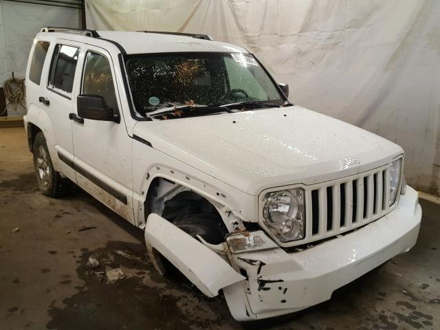 1J4PN2GK4AW180725 - 2010 JEEP LIBERTY SP WHITE photo 1