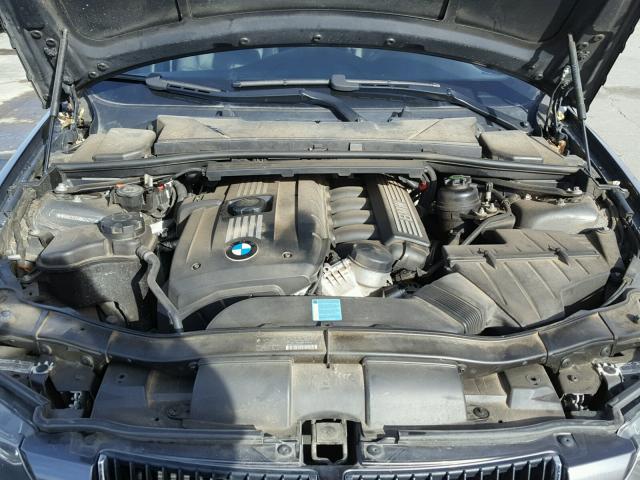 WBAVC93558K040791 - 2008 BMW 328 XI GRAY photo 7