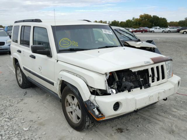 1J8HG48K56C178773 - 2006 JEEP COMMANDER WHITE photo 1
