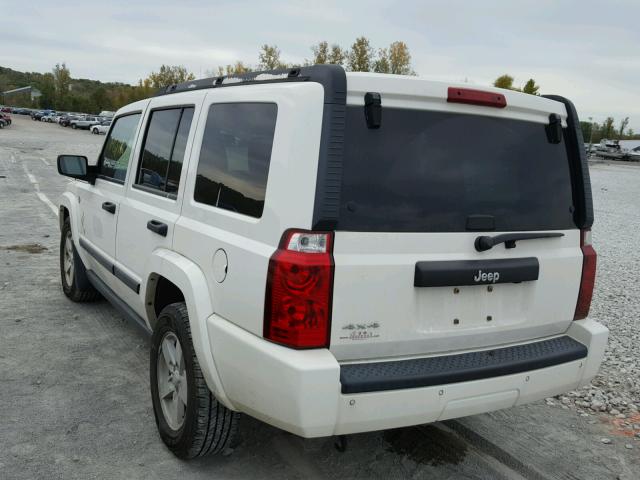 1J8HG48K56C178773 - 2006 JEEP COMMANDER WHITE photo 3