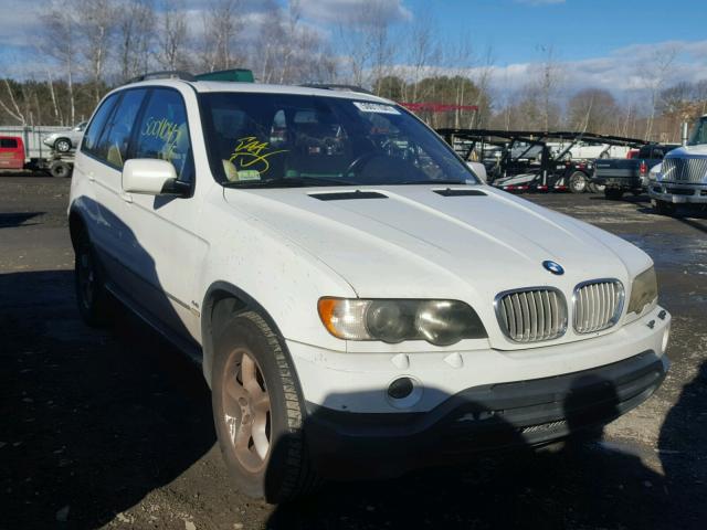 WBAFB33581LH07022 - 2001 BMW X5 4.4I WHITE photo 1