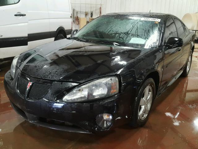 2G2WP582981167860 - 2008 PONTIAC GRAND PRIX BLACK photo 2