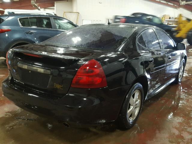 2G2WP582981167860 - 2008 PONTIAC GRAND PRIX BLACK photo 4