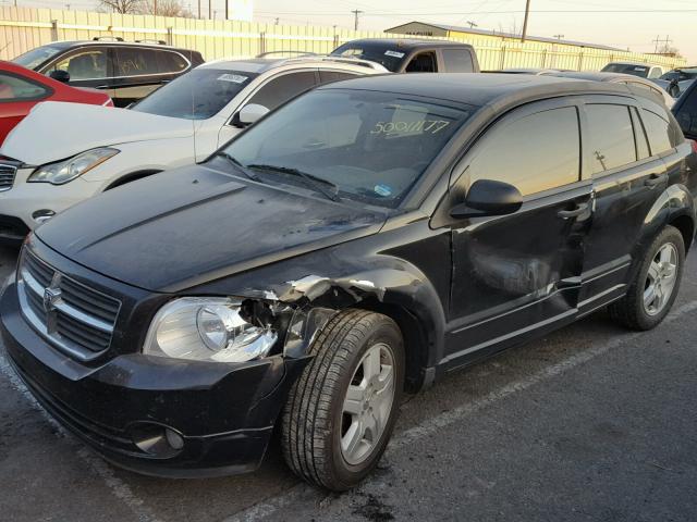 1B3HB48B18D624552 - 2008 DODGE CALIBER SX BLACK photo 2