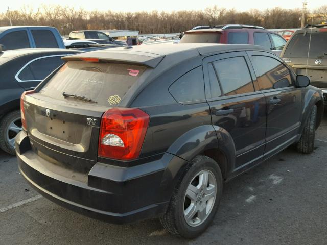 1B3HB48B18D624552 - 2008 DODGE CALIBER SX BLACK photo 4