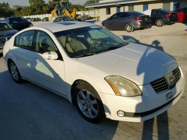 1N4BA41EX5C832223 - 2005 NISSAN MAXIMA SE WHITE photo 1