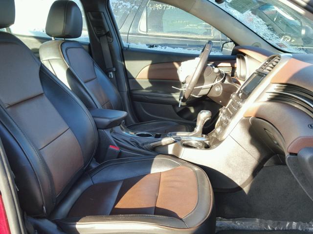1G11F5SL9FF321167 - 2015 CHEVROLET MALIBU LTZ 勃艮第红 照片 5