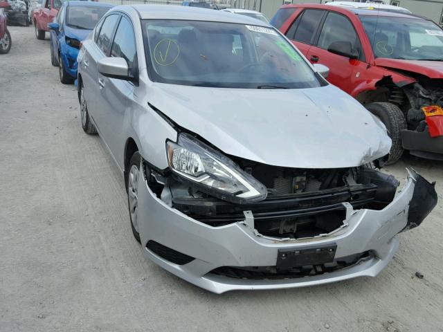 3N1AB7AP0GY241286 - 2016 NISSAN SENTRA S SILVER photo 1