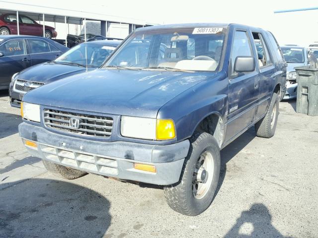 4S6CG58V9R4403621 - 1994 HONDA PASSPORT L BLUE photo 2