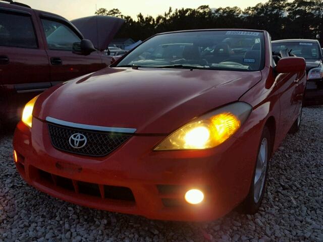 4T1FA38P58U146419 - 2008 TOYOTA CAMRY SOLA RED photo 2