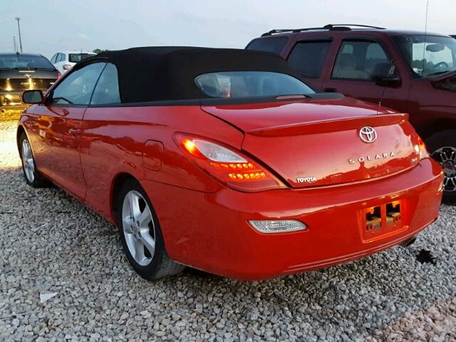 4T1FA38P58U146419 - 2008 TOYOTA CAMRY SOLA RED photo 3