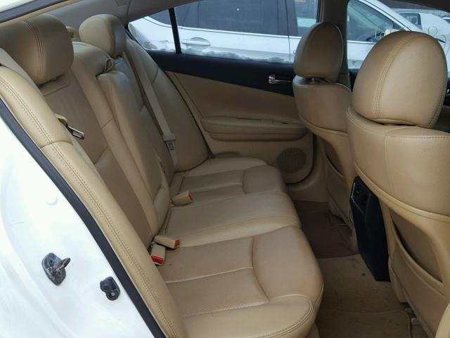 1N4AA5AP2AC842628 - 2010 NISSAN MAXIMA S Blanc photo 6