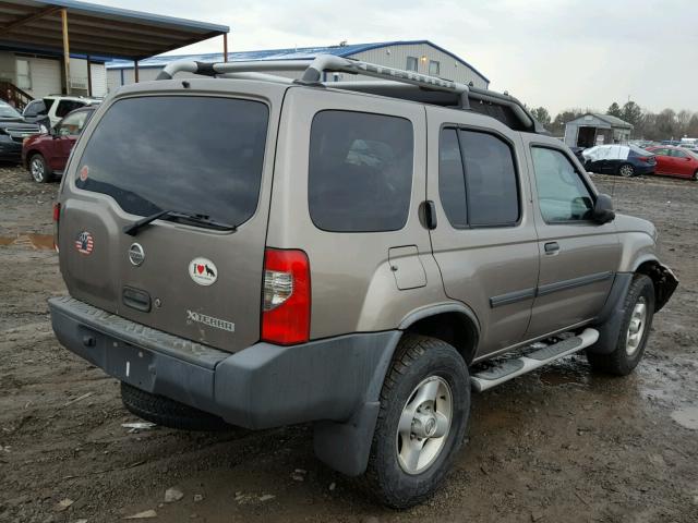 5N1ED28Y83C677912 - 2003 NISSAN XTERRA XE TAN photo 4