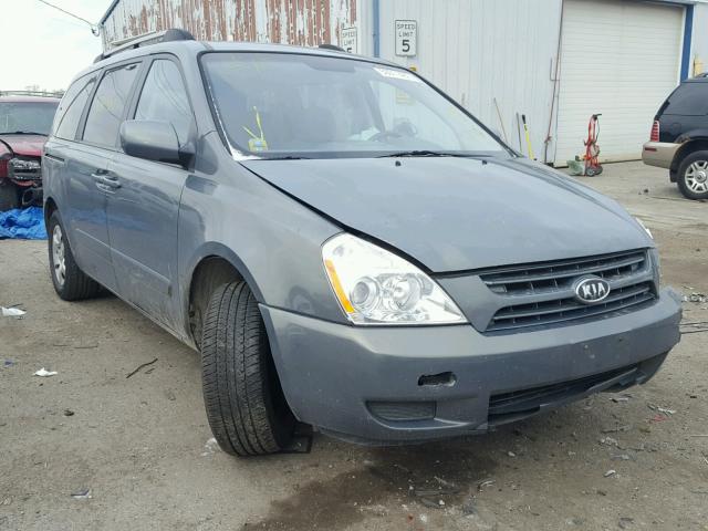 KNDMB233586231644 - 2008 KIA SEDONA EX GRAY photo 1