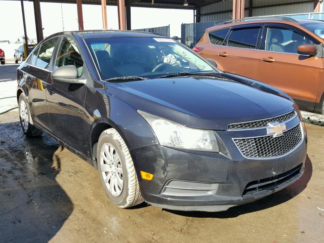 1G1PC5SH2B7290668 - 2011 CHEVROLET CRUZE LS BLACK photo 1