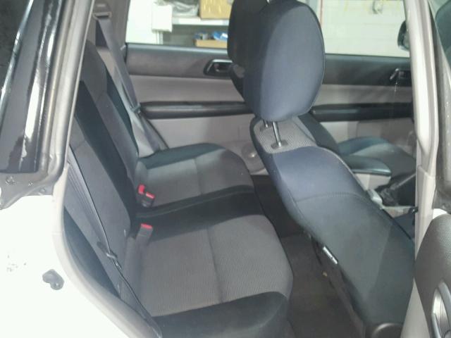 JF1SG66698H725621 - 2008 SUBARU FORESTER S თეთრი ფოტო 6