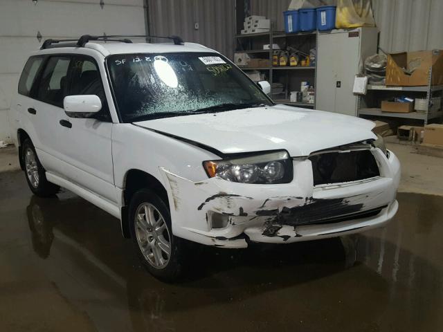 JF1SG66698H725621 - 2008 SUBARU FORESTER S თეთრი ფოტო 9