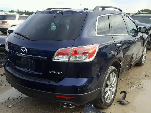 JM3TB28A890176346 - 2009 MAZDA CX-9 BLUE photo 4