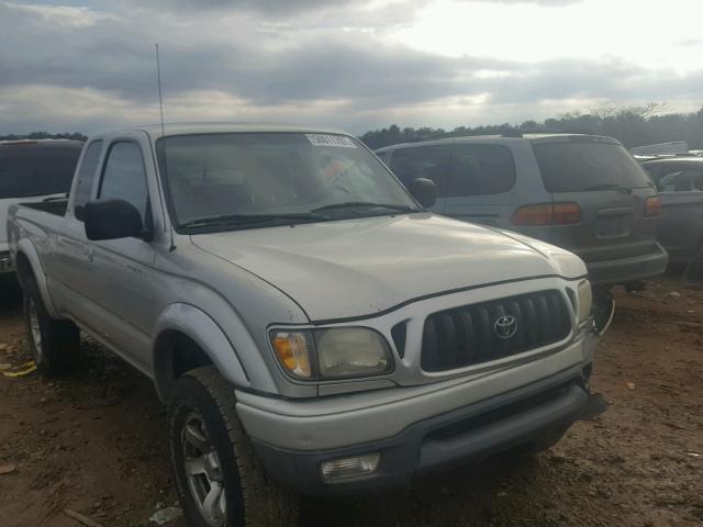 5TESM92N43Z173938 - 2003 TOYOTA TACOMA XTR SILVER photo 1