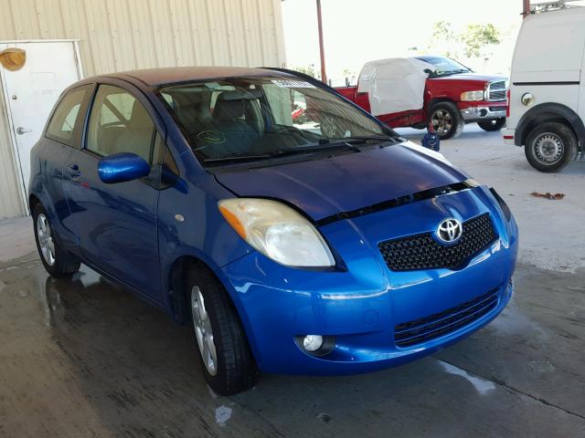 JTDJT923585217548 - 2008 TOYOTA YARIS BLUE photo 1