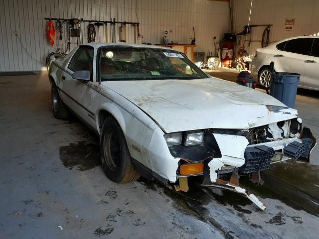 1G1FP87S0GN151776 - 1986 CHEVROLET CAMARO WHITE photo 1