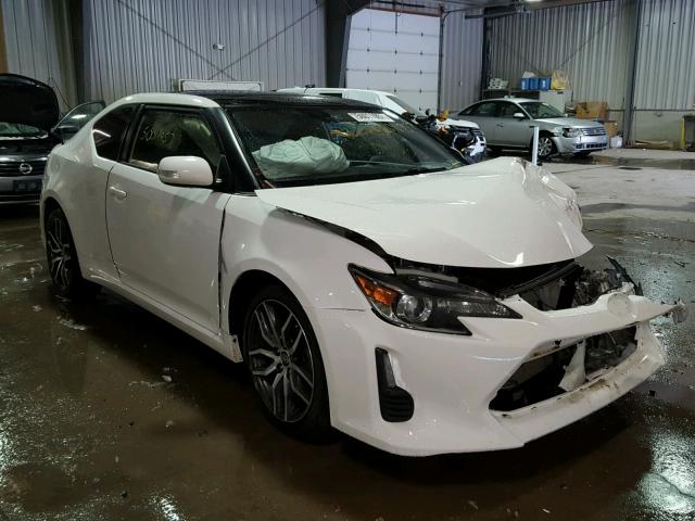 JTKJF5C7XE3066742 - 2014 TOYOTA SCION TC WHITE photo 1