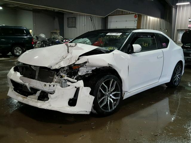 JTKJF5C7XE3066742 - 2014 TOYOTA SCION TC 白色 照片 2