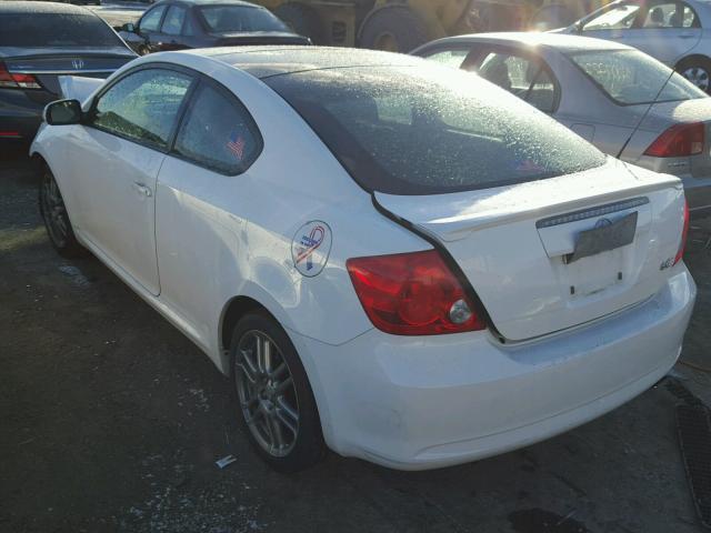 JTKDE177670176291 - 2007 SCION TC WHITE photo 3