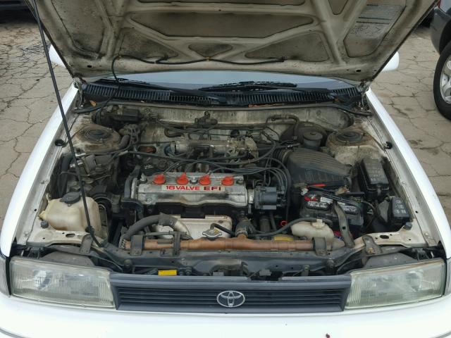 1NXAE97A8MZ249326 - 1991 TOYOTA COROLLA LE 白色 照片 7