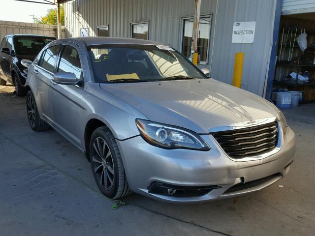 1C3CCBBB4DN549826 - 2013 CHRYSLER 200 GRAY photo 1