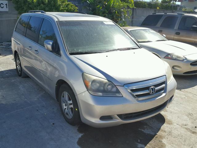 5FNRL38707B436036 - 2007 HONDA ODYSSEY EX BEIGE photo 1