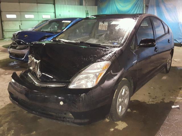 JTDKB20U163139059 - 2006 TOYOTA PRIUS BLACK photo 2