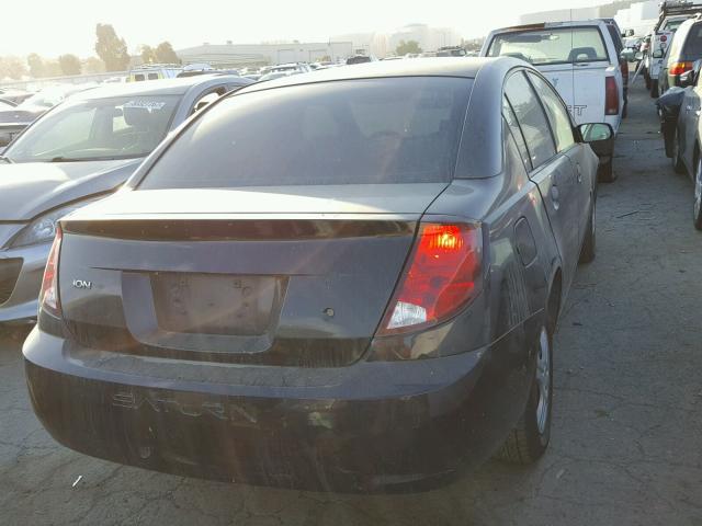 1G8AG52F65Z146947 - 2005 SATURN ION LEVEL BLACK photo 4