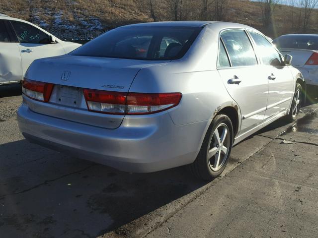 1HGCM56694A130838 - 2004 HONDA ACCORD EX SILVER photo 4