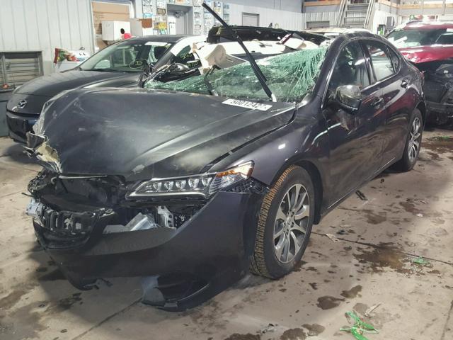19UUB1F57FA011411 - 2015 ACURA TLX TECH GRAY photo 2