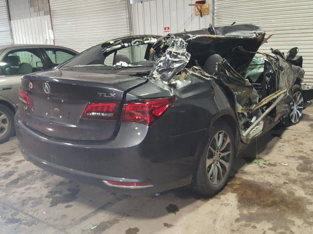 19UUB1F57FA011411 - 2015 ACURA TLX TECH GRAY photo 4