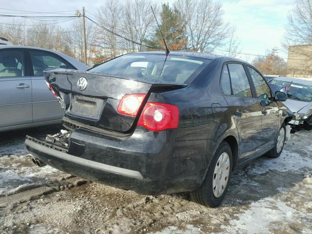 3VWGF71K67M176917 - 2007 VOLKSWAGEN JETTA BLACK photo 4