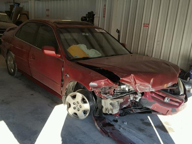 1HGCG16592A056485 - 2002 HONDA ACCORD EX MAROON photo 1