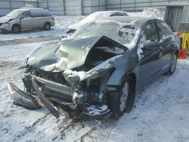 1HGCP26879A114412 - 2009 HONDA ACCORD EXL GREEN photo 2
