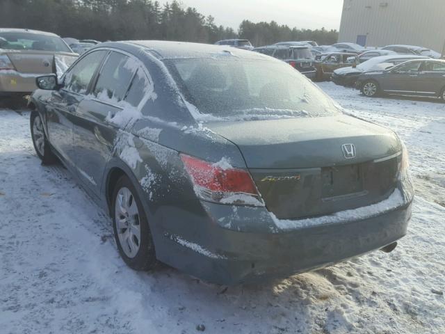 1HGCP26879A114412 - 2009 HONDA ACCORD EXL GREEN photo 3