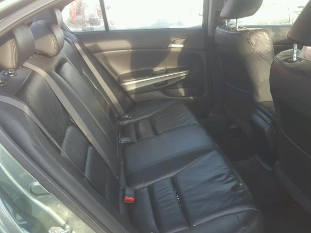 1HGCP26879A114412 - 2009 HONDA ACCORD EXL GREEN photo 6