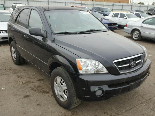 KNDJD733645269118 - 2004 KIA SORENTO EX BLACK photo 1