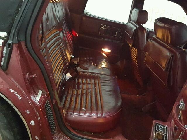 1G6KS515XJU819993 - 1988 CADILLAC SEVILLE RED photo 6