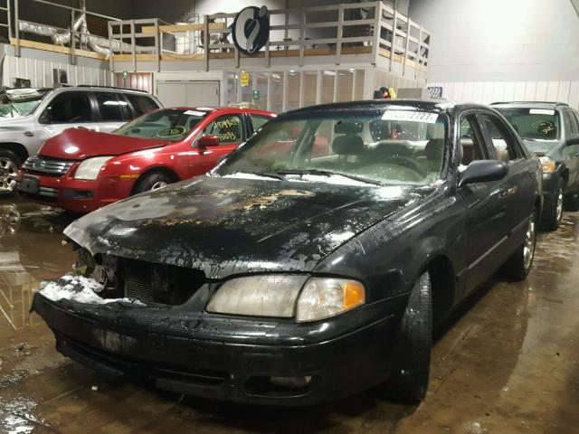 1YVGF22F925294475 - 2002 MAZDA 626 ES BLACK photo 2