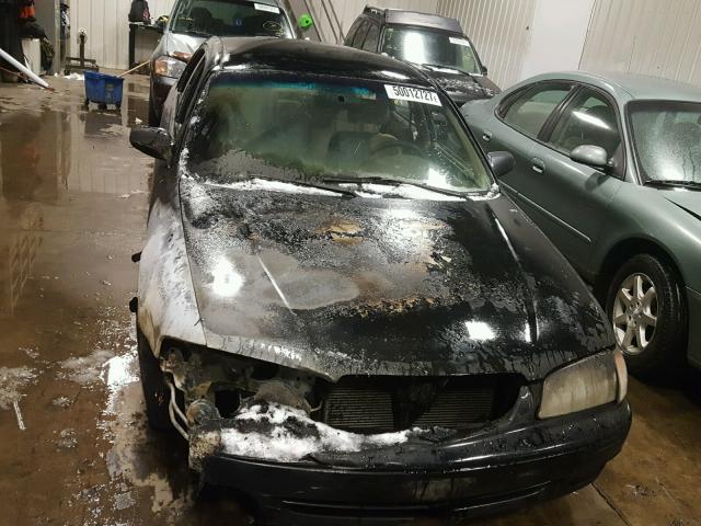 1YVGF22F925294475 - 2002 MAZDA 626 ES BLACK photo 9