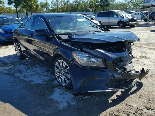 WDDSJ4EB6HN466169 - 2017 MERCEDES-BENZ CLA 250 BLACK photo 1