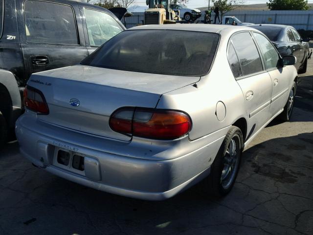1G1NE52M8W6145855 - 1998 CHEVROLET MALIBU LS ვერცხლისფერი ფოტო 4