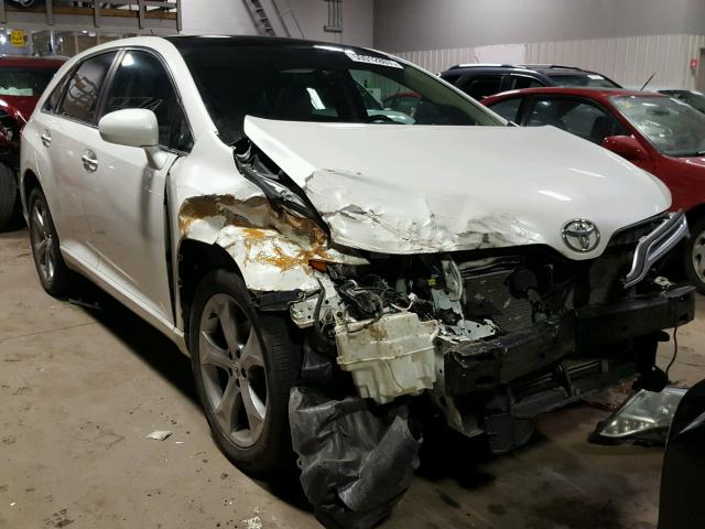 4T3ZK3BB2AU025884 - 2010 TOYOTA VENZA BASE WHITE photo 1